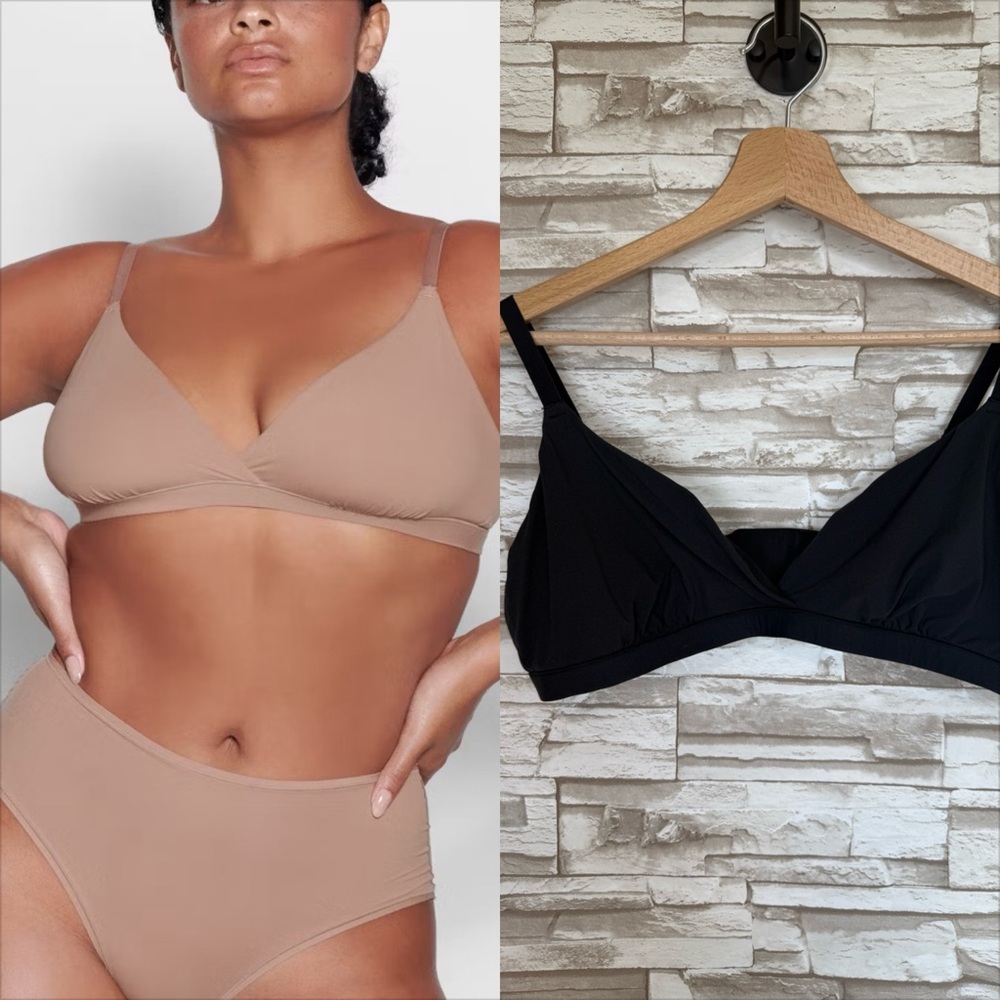 SKIMS Fits Everybody CROSSOVER BRALETTE